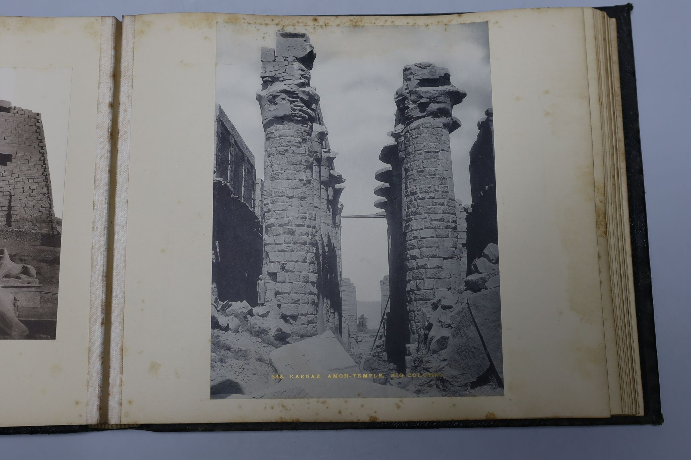 A quantity of various photograph albums relating to the travel’s of the Muir family, to include mostly early 20th century Egypt, Albania, Greece, etc.